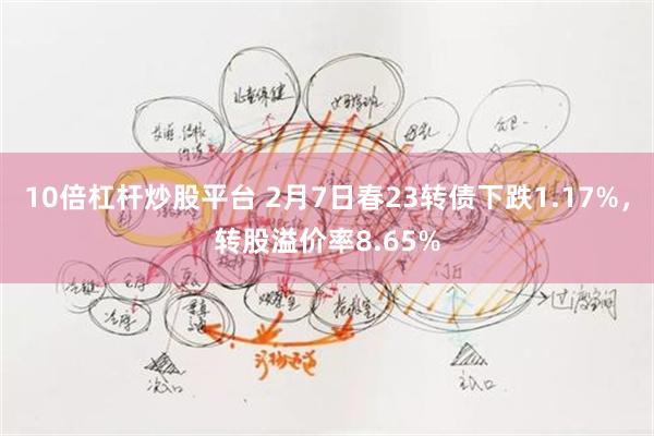 10倍杠杆炒股平台 2月7日春23转债下跌1.17%，转股溢价率8.65%